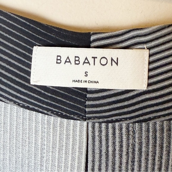Babaton Gray Pleated Blouse - Picture 7 of 11